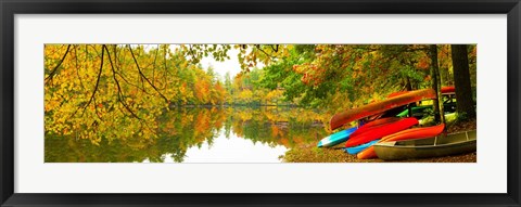 Framed Autumn Fleet Print