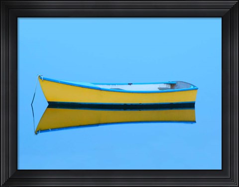 Framed Yellow Girl Print