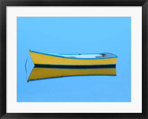 Framed Yellow Girl Print