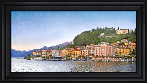 Framed Bellagio at Twilight Print