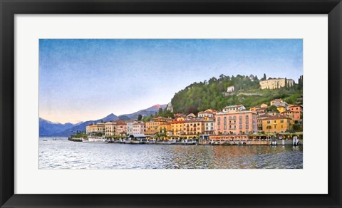 Framed Bellagio at Twilight Print