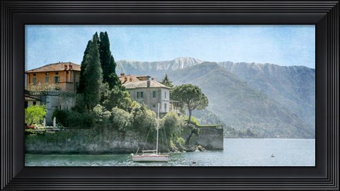 Framed Varenna Vista Print