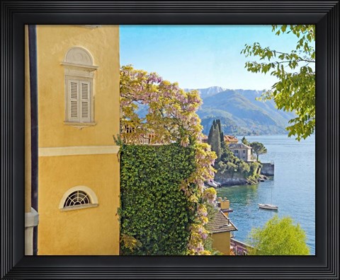 Framed Varenna Vista No. 2 Print