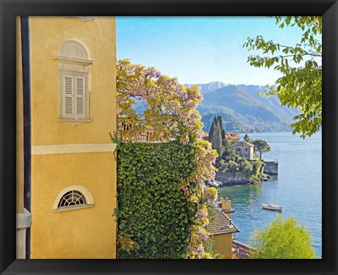 Framed Varenna Vista No. 2 Print