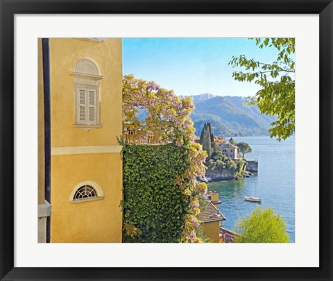 Framed Varenna Vista No. 2 Print