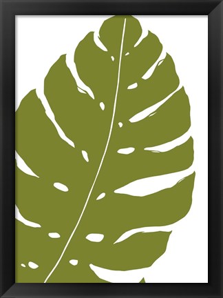 Framed Monstera Print