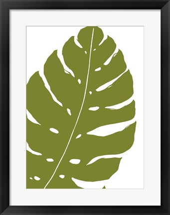 Framed Monstera Print