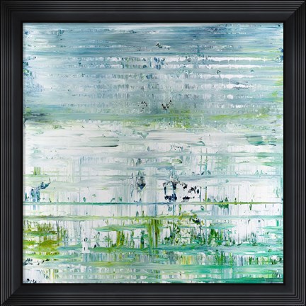 Framed Green Field Print
