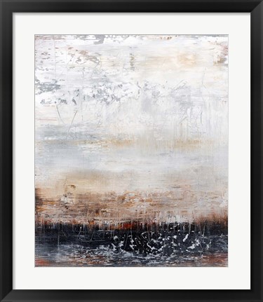 Framed Winter Field No. 2 Print