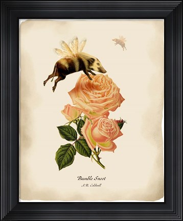 Framed Bumblesnoot Print