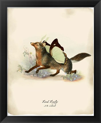 Framed Foxfly Print