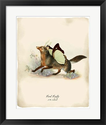 Framed Foxfly Print