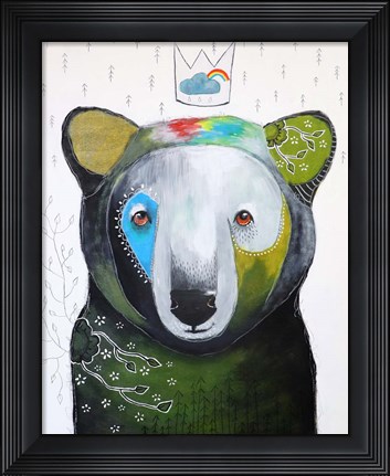 Framed Steady Growth Print
