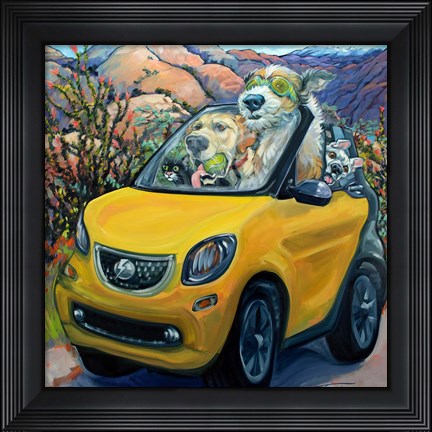 Framed Fully Charged Print