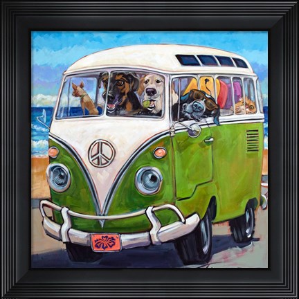 Framed Hang Loose Print