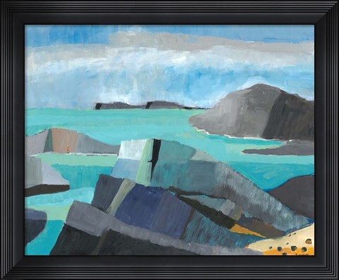 Framed Carmel Central Coast Print