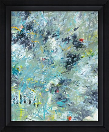 Framed Winter Window Print