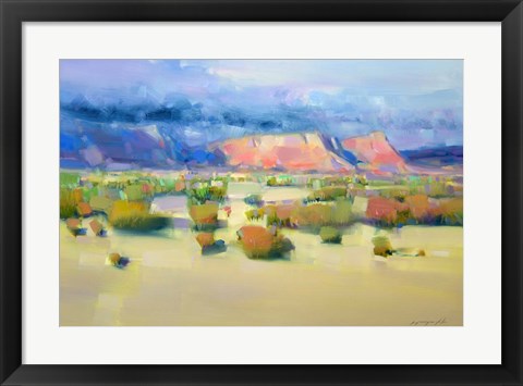 Framed Canyon View II Print