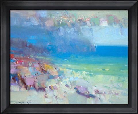 Framed Ocean Side II Print