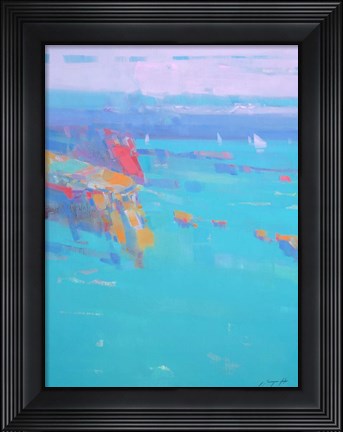 Framed Turquoise Bay Print