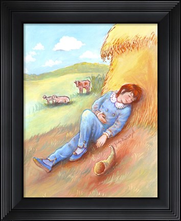 Framed Little Boy Blue Print