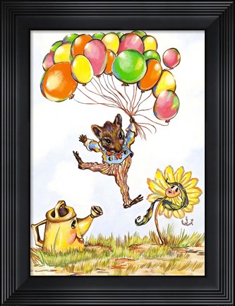 Framed Things Are Looking Up Print