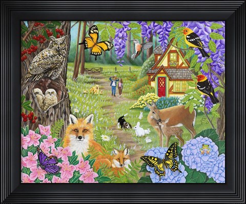 Framed Spring Joy Print