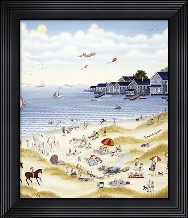 Framed Fun In The Sun Print