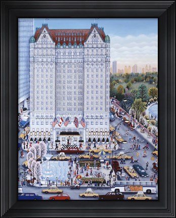 Framed Spring Plaza Print