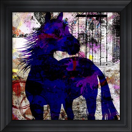 Framed My Painted Pony 3 Print