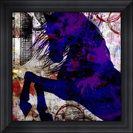 Framed My Painted Pony 4 Print