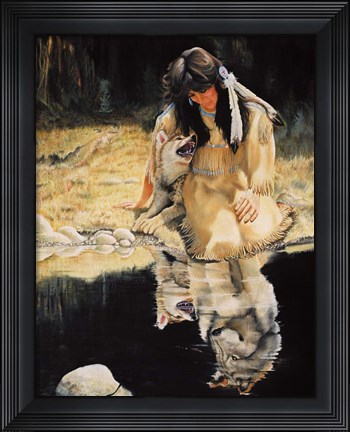 Framed Reflections Print