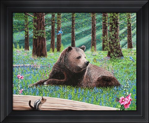 Framed Beauty &amp; the Beast Print