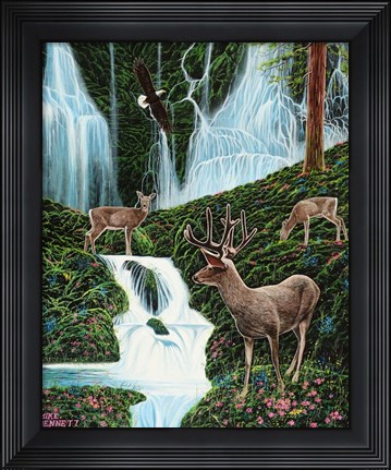 Framed Secret Forest Print