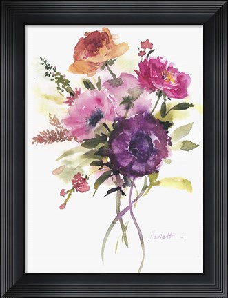 Framed Flower Series 2 Print