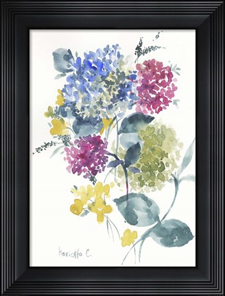 Framed Flower Series 6 Print