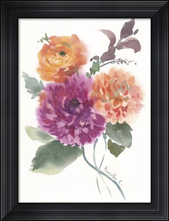 Framed Flower Series 9 Print