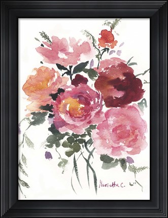 Framed Flower Series 11 Print