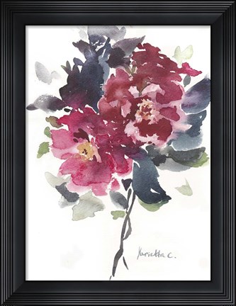 Framed Flower Series 13 Print