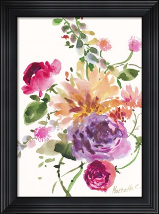 Framed Flower Series 17 Print