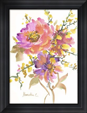 Framed Flower Series 18 Print