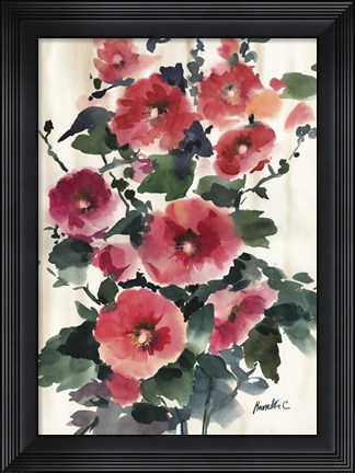 Framed Flower Series 26 Print