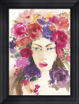 Framed Flower Series 27 Print