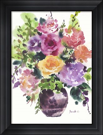 Framed Flower Series 29 Print