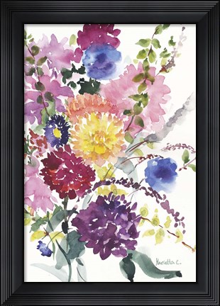 Framed Flower Series 30 Print