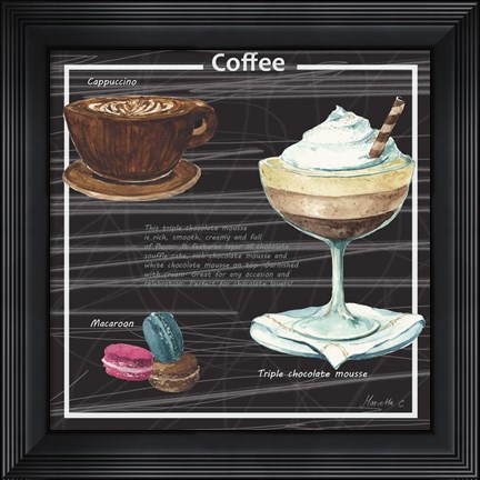 Framed Coffee Print