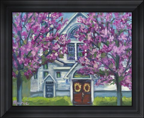 Framed In Bloom Print
