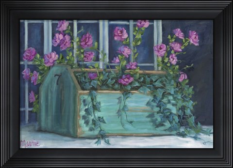 Framed Repurposed Print