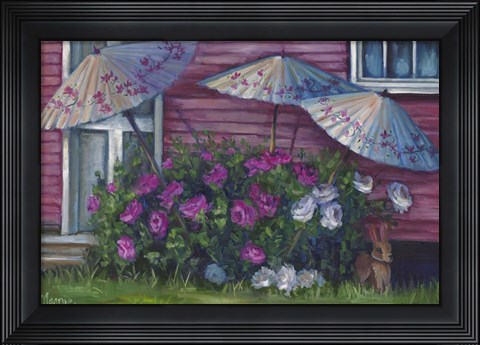 Framed Fashionably Shady Print