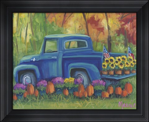 Framed Ford Fall Print
